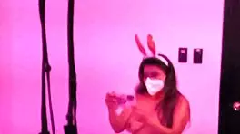 Hey, in the hotel, I'm waiting for my friend to fuck this sexy Latina with big ass, maybe some Asian action too.