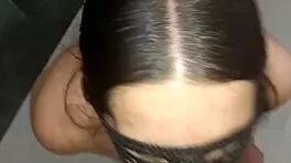 Prima Puta de Colombia Seduces Cousin in Shower!