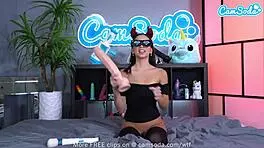 camsoda - cute teen 18+ spreads her pussy and masturbates with magic wand