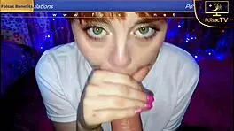 she gave a low grade blowjob and emotionally deserved cum on her face.