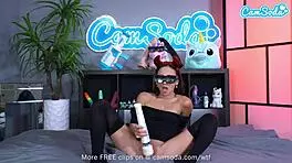 camsoda - cute teen 18+ spreads her pussy and masturbates with magic wand