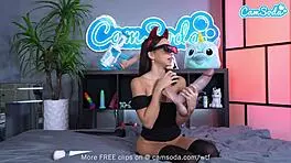 camsoda - cute teen 18+ spreads her pussy and masturbates with magic wand