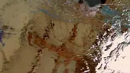 Lada Poleshuk bathes hot in pool, wet and underwater.