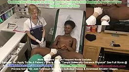 rina arem, feel this humiliating gyno exam by doctor tampa for university entry