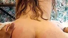 cogiendo a mi flaca latina sin condon, her natural tits bouncing with that monster cock 😈