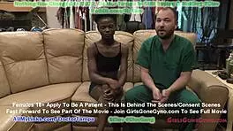 rina arem, feel this humiliating gyno exam by doctor tampa for university entry