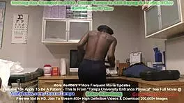 rina arem, feel this humiliating gyno exam by doctor tampa for university entry