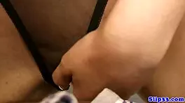 Debutante Eurobabe Prepares For Her First Scene