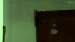 Big Titted Ebony Actress Strips Naked on Movie Set