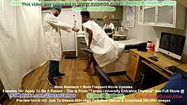 rina arem, feel this humiliating gyno exam by doctor tampa for university entry