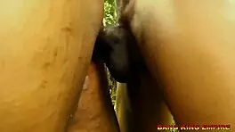 naughty wife gets doggystyle from husband's best friend in bed