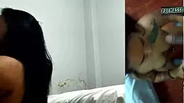 stepsister with small mouth swallows whole cock intensely