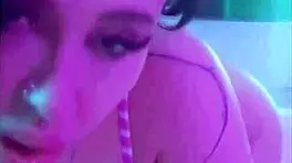 this cute girl sucks dick first time