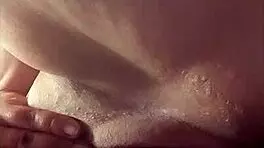 oh wow, upskirt pussy fucking with squirting and toys in a cuckold scene!