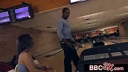 Two barely legal euro sluts handle big black cocks like champs