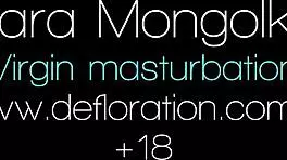 I'm mesmerized by Nara Mongolka's steamy shower posing