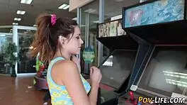 Petite Amateur POV Tugs