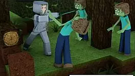 3D Comic World Minecrack Chronicles 26 in Wild Action