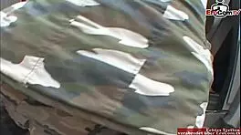 Wow! Brunette Teen 18+ Takes Two Big Black Cocks In Interracial Threesome