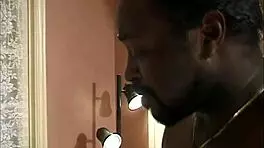 hey, check out these ebony cheerleaders getting wild with big black cocks in doggystyle action