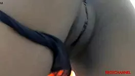 Jamaican girl in front of her boyfriend during group activity