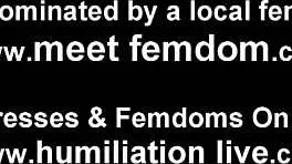 You're my new ballbusting bitch!