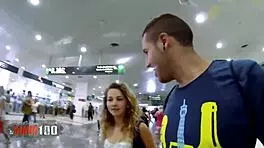 Young Spanish Slut Africa Irujo Sucking by the Pool