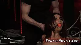 Felicity Feline, excited youthful tourist, tries anal domination and bondage for the first time.