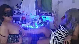 Classmates' Drinking Party Turns Into Wild Fucking Session!