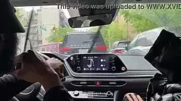 teen 18+ rides big black cock for a ride home in thoty part 1