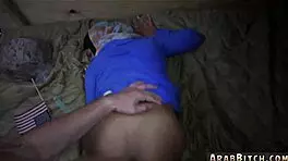 army guy runs pussy operation on petite arab amateur with fat ass