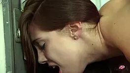 Young lesbians karlie montana and jenna sativa muff dive in laundry