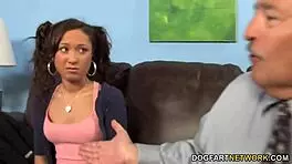 Jesse Jordan Rides BBC While Stepdad Watches in Shock