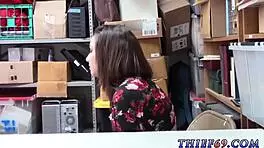 Petite Mexican Teen Tied Up And Standing Still As Border Patrol Suspect In Uniform