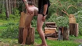 Public Anal Creampie in the Woods Turns Petite 18+ Wild. Can't Believe We Did It Outdoors!