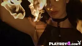 Elilith Noir in Lingerie