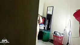 I know my stepson watches me change.