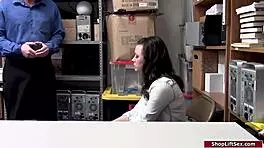 Officer Fucks Teen 18+ For Stealing