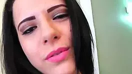 Brunette With Sculpted Body Gives Blowjob And Assfucking