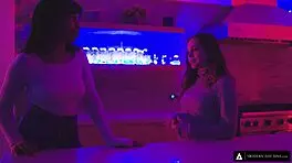 Bubble Butt Teen 18+ Surprises Guy With Pro Ride