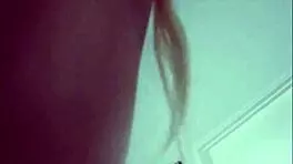 my horny skinny step sister gives me a blowjob before we fuck.