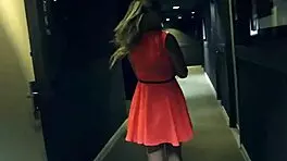 Watch this cute teen turn wicked in the sex contest