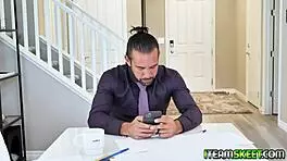 Teacher couldn’t resist and banged student’s tight wet pussy hard! 😜