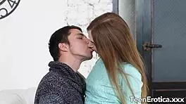 Flexy Teen 18+ Melissa Benz Spreads and Rides Dick