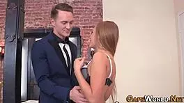 Anal Teen Gets Facialized After Assfucking And Blowjob