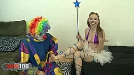 norah nova gets fucked by clown
