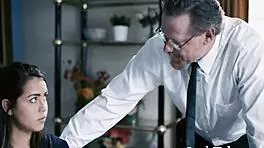 Virgin Latina Teen Scarred by Old Bishop Encounter