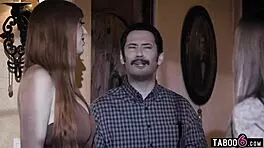 Feeling The Desire As Busty Teen Babysitter Gabbie Carter Gets Idolized And Fucked By Twisted Parents