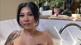 Interracial Teen With Big Tits Blows Big Black Cock In Bath For Cumshot