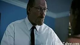 Virgin Latina Teen Scarred by Old Bishop Encounter